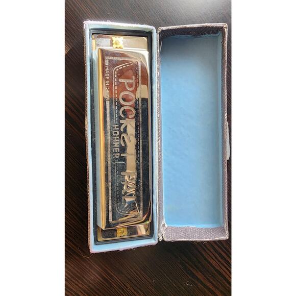 Vintage Hohner Pocket Pal Harmonica - Classic Hohner Blues Harmonica - Picture 2 of 7